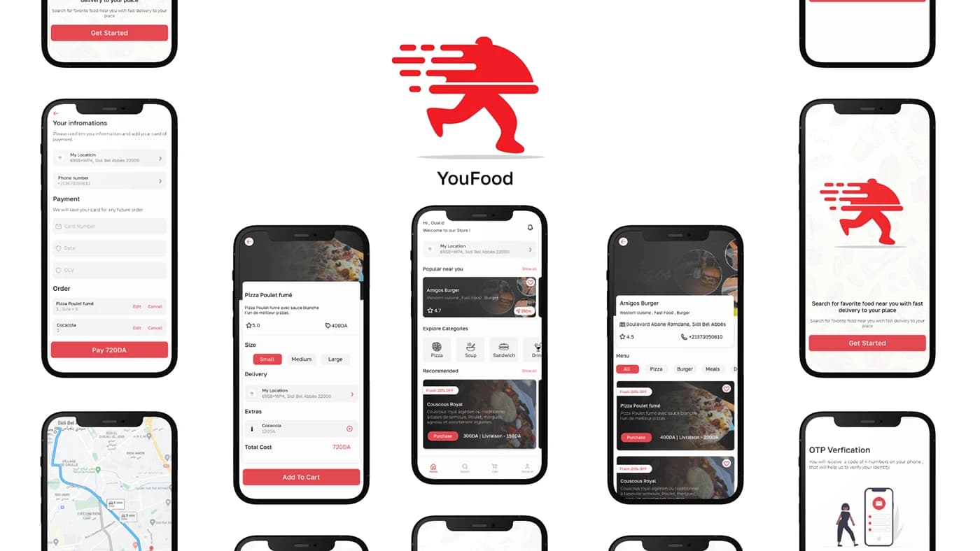 Food App preview